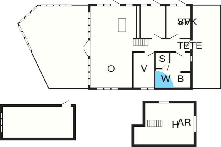 8 Person Holiday Home In L Kken ลอคเคิน ภายนอก รูปภาพ
